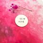 Hand Stamped Be Mine Pocket Love Token Gift Keepsake, thumbnail 2 of 3