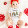 Personalised Baby’s First Christmas Bodysuit Gift – Xmas Outfit, thumbnail 4 of 6