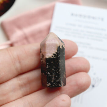 Rhodonite Gemstone Mini Tower, 4 of 9