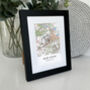 Personalised Framed UK Location Map Print, thumbnail 10 of 10