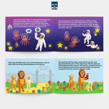 Personalised Daddy And Children Story Book 'Dress Up Adventure', 6 of 9
