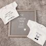 Twin Pregnancy Announcement Vests | Twin Baby Gifts, thumbnail 4 of 5