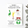 Paint Your Own Footprint Cards For Christmas, thumbnail 2 of 6