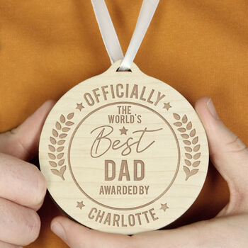 Personalised 'Officially The Best' Medal, 6 of 8
