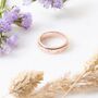 Personalised 18ct Rose Gold Plated Galaxy Spinner Ring, thumbnail 5 of 10