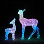 Twinkly Smart LED Outdoor Christmas Doe And Fawn, thumbnail 11 of 12