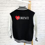 Personalised Varsity Girls Jacket With Heart And Name, thumbnail 4 of 4