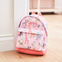 Personalised Pink Safari Print Mini Backpack, thumbnail 2 of 7