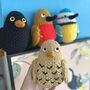 British Garden Birds Knitting Pattern, thumbnail 1 of 3