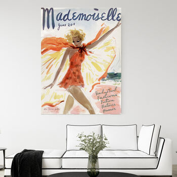 Vintage Mademoiselle, Canvas Art, 2 of 6