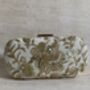 Gold Embroidered Handcrafted Clutch Bag, thumbnail 6 of 10