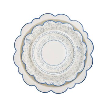 Pembroke Floral Large Paper Plates X Eight, 5 of 5