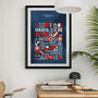 Cool Britannia Music Poster Print, thumbnail 3 of 4