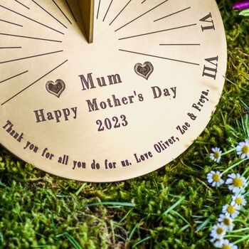 Mother's Day Sundial, 4 of 4