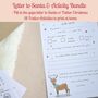 Printable Letter To Santa And Festive Activities, thumbnail 3 of 8