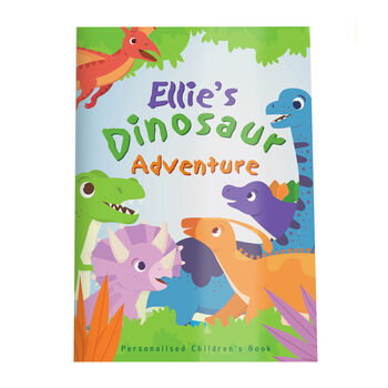 Personalised Dinosaur Adventure Story Book, 11 of 11