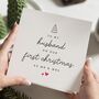 Personalised First Christmas Married Card For Husband, thumbnail 1 of 7