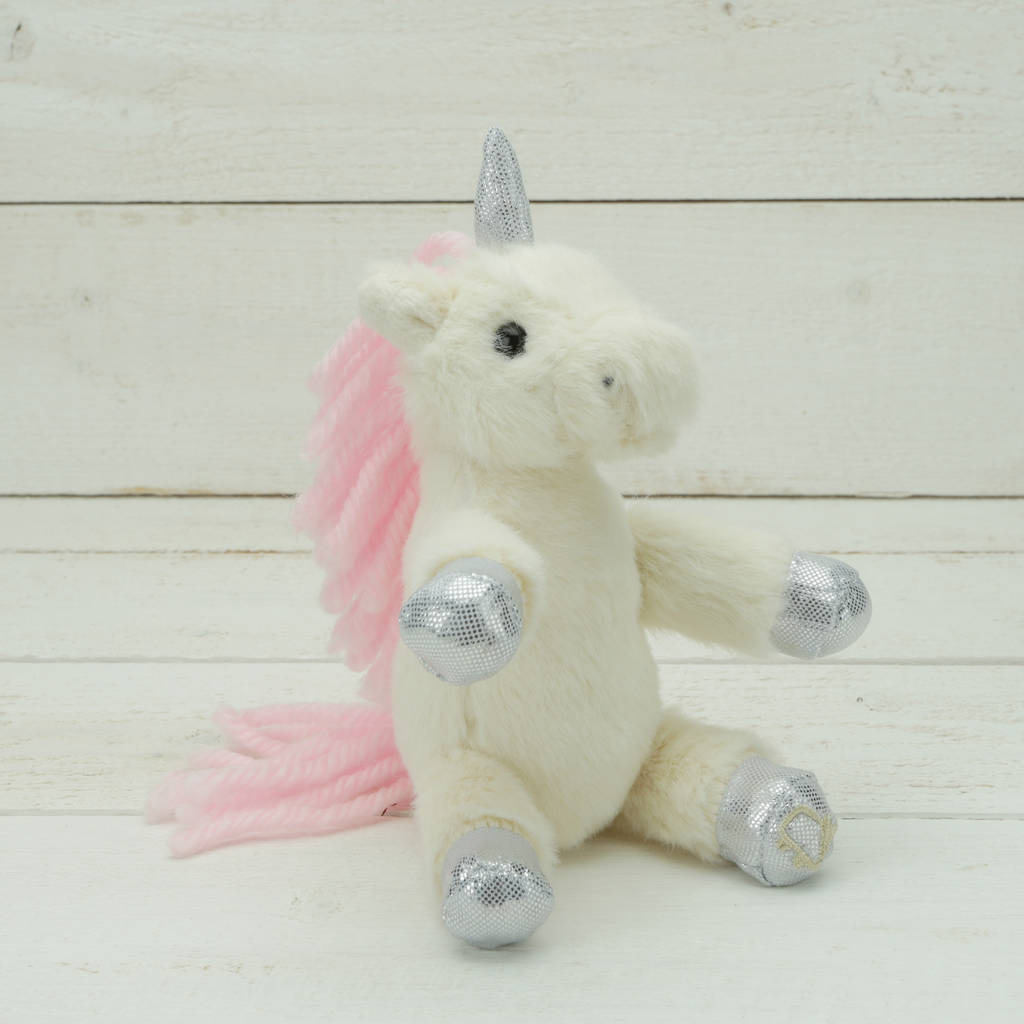 small unicorn soft toy