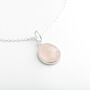 Silver Gemstone Necklace, thumbnail 6 of 8