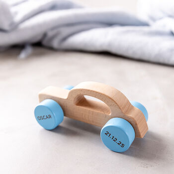 Personalised Wooden Car Toy, 2 of 4