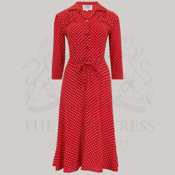Polly Dress Authentic Vintage 1940s Style, 2 of 4