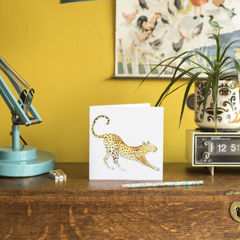 Loveliest Leopard Greetings Card, 2 of 5