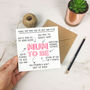Personalised 'Things That Make You Mum To Be' Card, thumbnail 3 of 4
