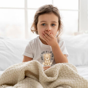 Personalised Bear When I Wake Up School/Nursery Child T Shirt, 3 of 3