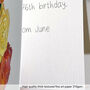 Personalised Roses Birthday Card, thumbnail 7 of 8