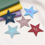 Personalised Leather Star Page Corner Bookmark, thumbnail 1 of 5