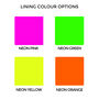 Neon Pick And Mix Drum Lampshade 40 Colours, thumbnail 5 of 11
