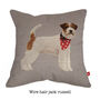 Jack Russell Feature Cushion, thumbnail 4 of 8