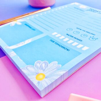 A5 Blue Daisy Appointment Planner, 2 of 4