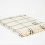 Personalised Neutral Beige Merino Wool Throw Collection, thumbnail 7 of 8