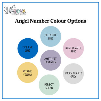 Angel Number Personalised Manifestation Journal Notebook, 3 of 3