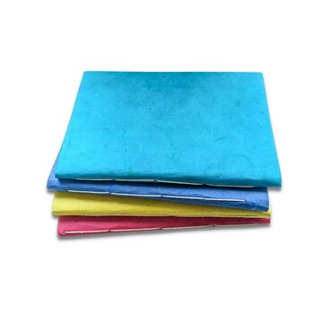Eco Friendly Colourful Lokta Notebooks Nepali Paper A6, Fair Trade, 4 of 7