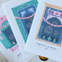 Three Hand Finished Sparkly Diwali Cards, thumbnail 6 of 10