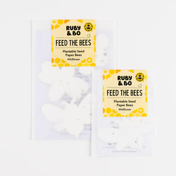 Plantable Seed Paper Bees, 5 of 5
