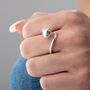 Sterling Silver Cat Ring, thumbnail 1 of 4