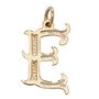 Gothic Initial Pendant, thumbnail 5 of 12