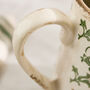 Irina Green Botanical Pitcher Jug Vase, thumbnail 3 of 8