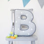 Personalised Star Letter Cushion, thumbnail 4 of 8