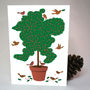 Topiary Christmas Cards, thumbnail 1 of 4