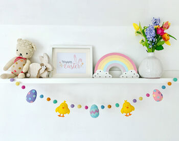 Egg And Chick Easter Garland, 2 of 2