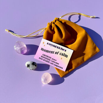 A Moment Of Calm Crystal Kit For Mindfulness, 4 of 7