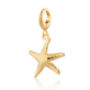 18ct Gold Starfish Charm Necklace, thumbnail 4 of 5