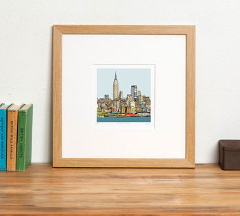 New York Skyline Signed And Limited Print, 3 of 5