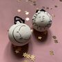 Hand Painted Ceramic Moon Bauble, thumbnail 2 of 4