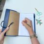 Stitch Your Travels Europe Notebook Vegan Leather, thumbnail 10 of 12