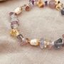 Heartsease Fluorite Bracelet, thumbnail 5 of 7